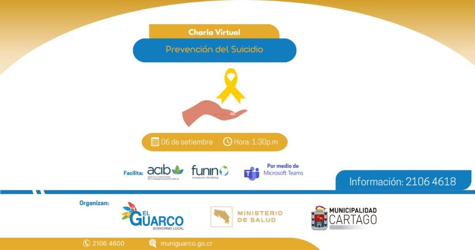 Charla: Prevención del Suicidio