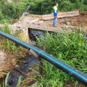 Iniciaron los trabajos de mejoramiento en camino que comunica a Tobosi con Tablón