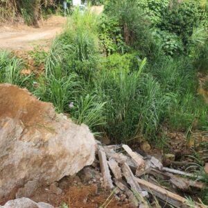 Iniciaron los trabajos de mejoramiento en camino que comunica a Tobosi con Tablón