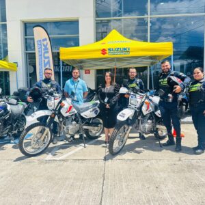 Donación de motocicletas a la Policía Municipal