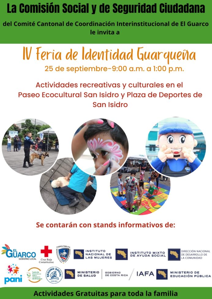 IV FERIA DE IDENTIDAD GUARQUEÑA EN EL PASEO ECOCULTURAL SAN ISIDRO