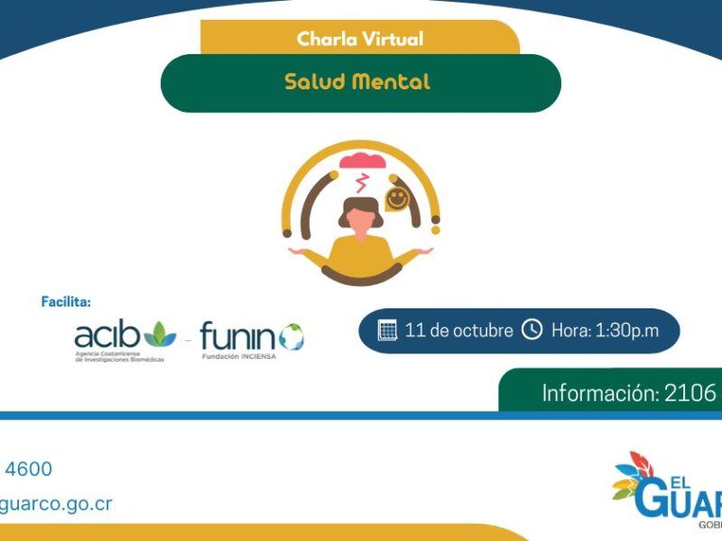 Charla Virtual sobre Salud Mental