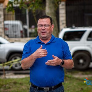 Inauguración cancha de baloncesto de la comunidad de Los Sauces.