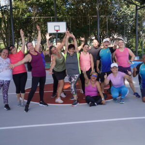 Inauguración primera etapa cancha multiusos de San Isidro