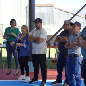 Inauguración primera etapa cancha multiusos de San Isidro