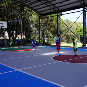 Inauguración primera etapa cancha multiusos de San Isidro