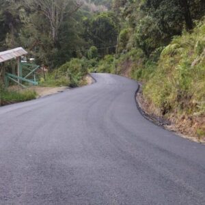 Mejora en caminos de las zonas rurales del cantón